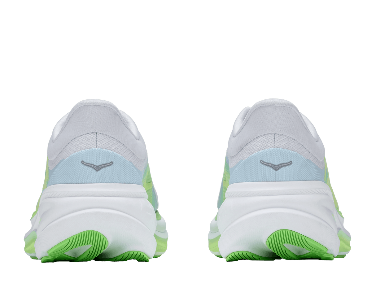 HOKA Women Clifton Pro Wide - Cosmic Grey / Neon Yuzu