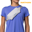 Buy Nathan Sports Marathon Waist Pack 3.0 - Vapor Grey / Sailor Blue for running in Singapore - Running Lab SG