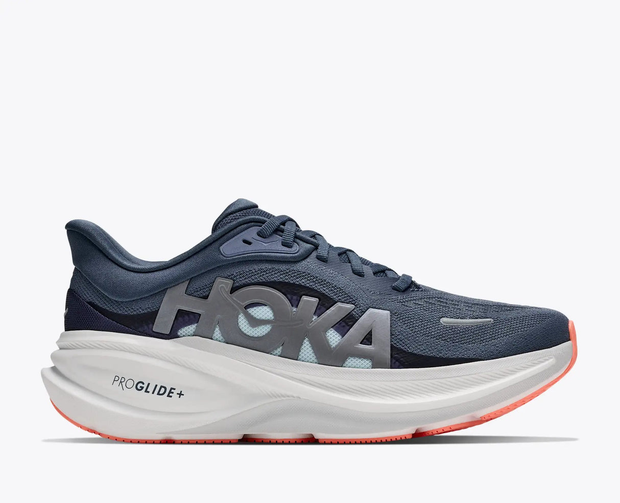 Buy HOKA Women Clifton Pro - Faded Navy / Glimmering Blue for running in Singapore - Running Lab SG