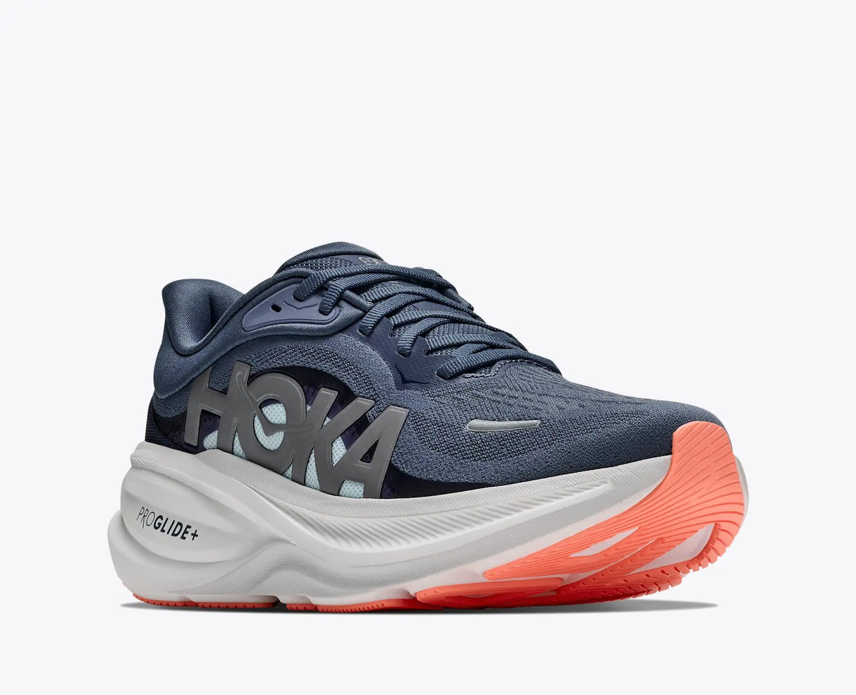 Buy HOKA Women Clifton Pro - Faded Navy / Glimmering Blue for running in Singapore - Running Lab SG