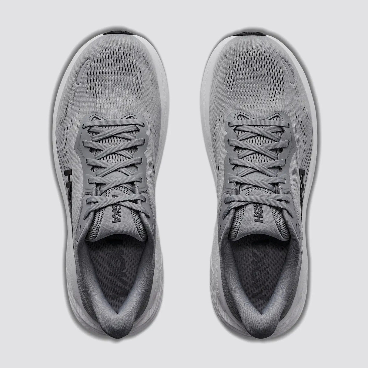 Buy HOKA Men Clifton 11 Wide - Galactic Grey / Stellar Grey for running in Singapore - Running Lab SG
