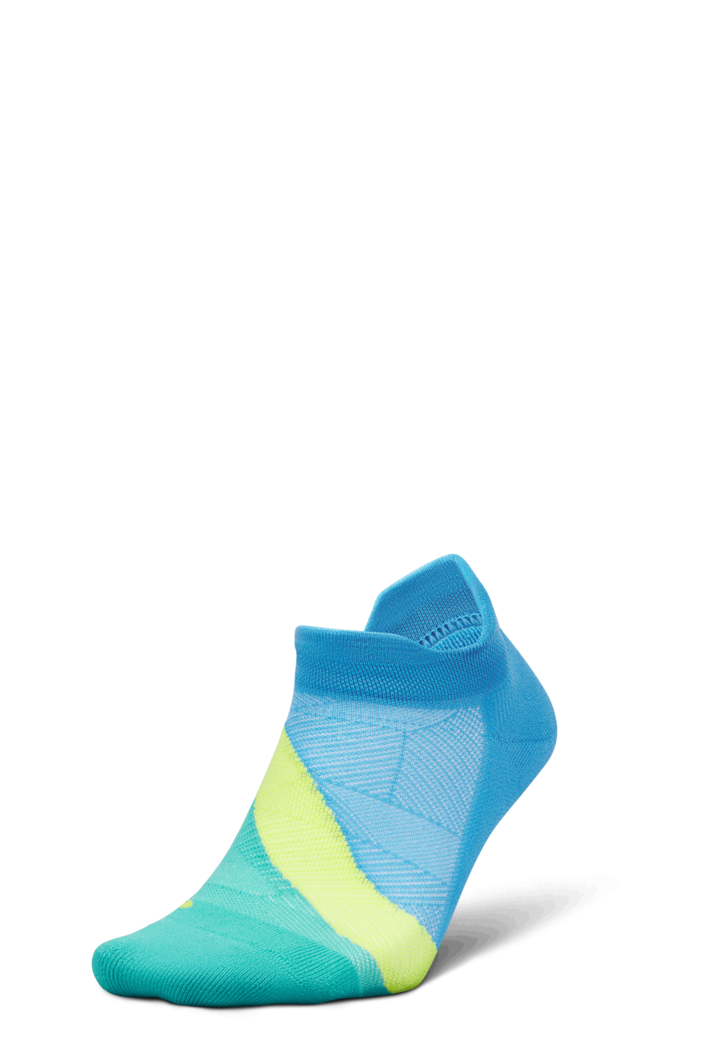 Feetures Active Elite Light Cushion No Show Tab - Arctic Blue