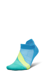 Feetures Active Elite Light Cushion No Show Tab - Arctic Blue