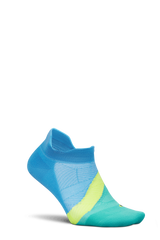 Feetures Active Elite Light Cushion No Show Tab - Arctic Blue