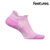 Buy Feetures Plantar Fasciitis Relief Light Cushion No Show Tab - Rose Quartz for running in Singapore - Running Lab SG