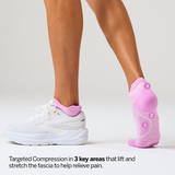 Buy Feetures Plantar Fasciitis Relief Light Cushion No Show Tab - Rose Quartz for running in Singapore - Running Lab SG