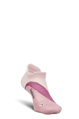 Feetures Active Elite Light Cushion No Show Tab - Pink Salt