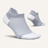 Buy Feetures Plantar Fasciitis Relief Light Cushion No Show Tab - Gray for running in Singapore - Running Lab SG