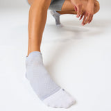 Buy Feetures Plantar Fasciitis Relief Light Cushion No Show Tab - Gray for running in Singapore - Running Lab SG