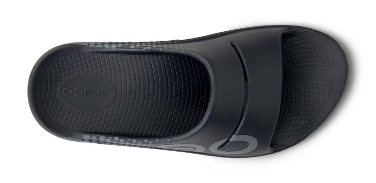 Buy OOFOS Unisex OOahh Sport - Black Matrix for running in Singapore - Running Lab SG