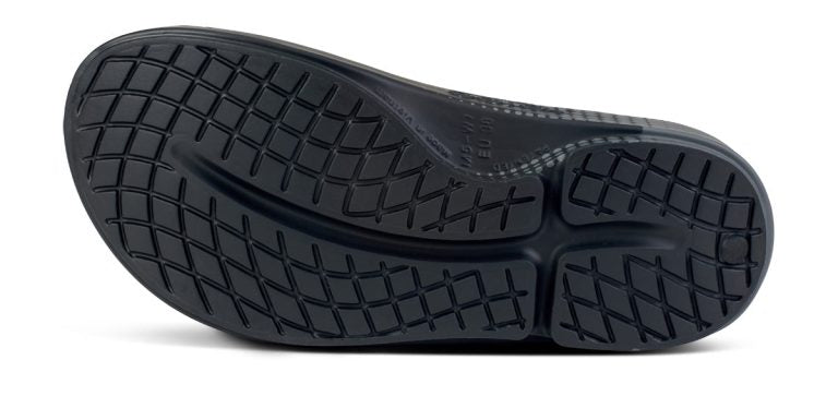 Buy OOFOS Unisex OOahh Sport - Black Matrix for running in Singapore - Running Lab SG