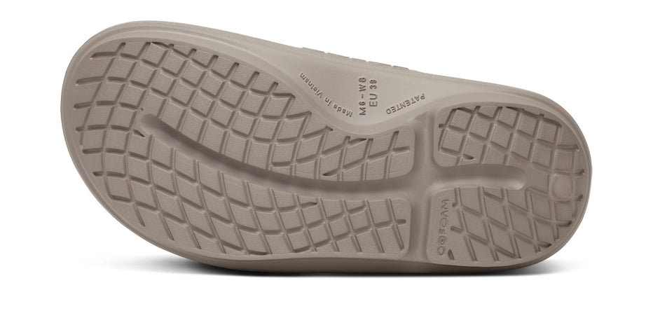 Buy OOFOS Unisex OOahh Plus - Driftwood for running in Singapore - Running Lab SG