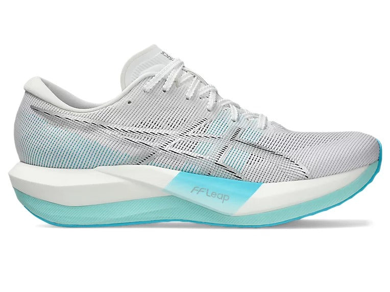 ASICS Unisex Magic Speed 5 Wide - White / Pure Silver – Running