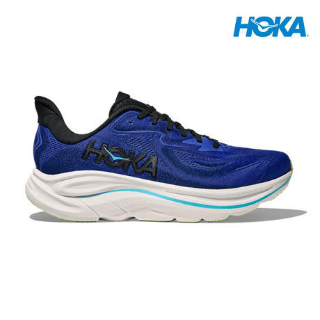 Buy HOKA Men Clifton 10 Wide - Night Sky / Midnight Blue for running in Singapore - Running Lab SG