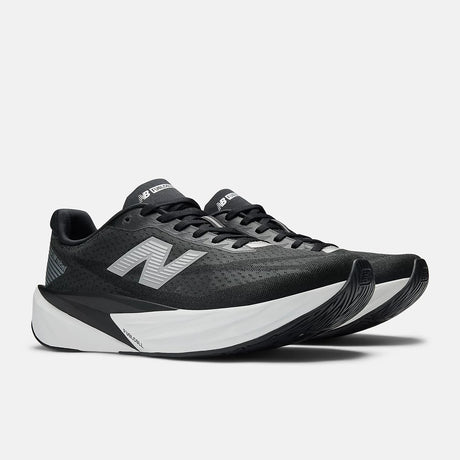 Buy New Balance Men FuelCell Rebel V5 Wide - Black / Silver Metallic for running in Singapore - Running Lab SG