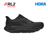 HOKA Men Clifton 11 Wide - Black / Black
