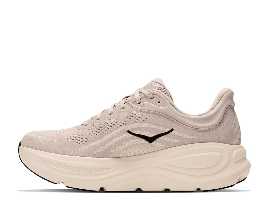 HOKA Men Bondi 9 Wide - River Rock Grey / Alabaster