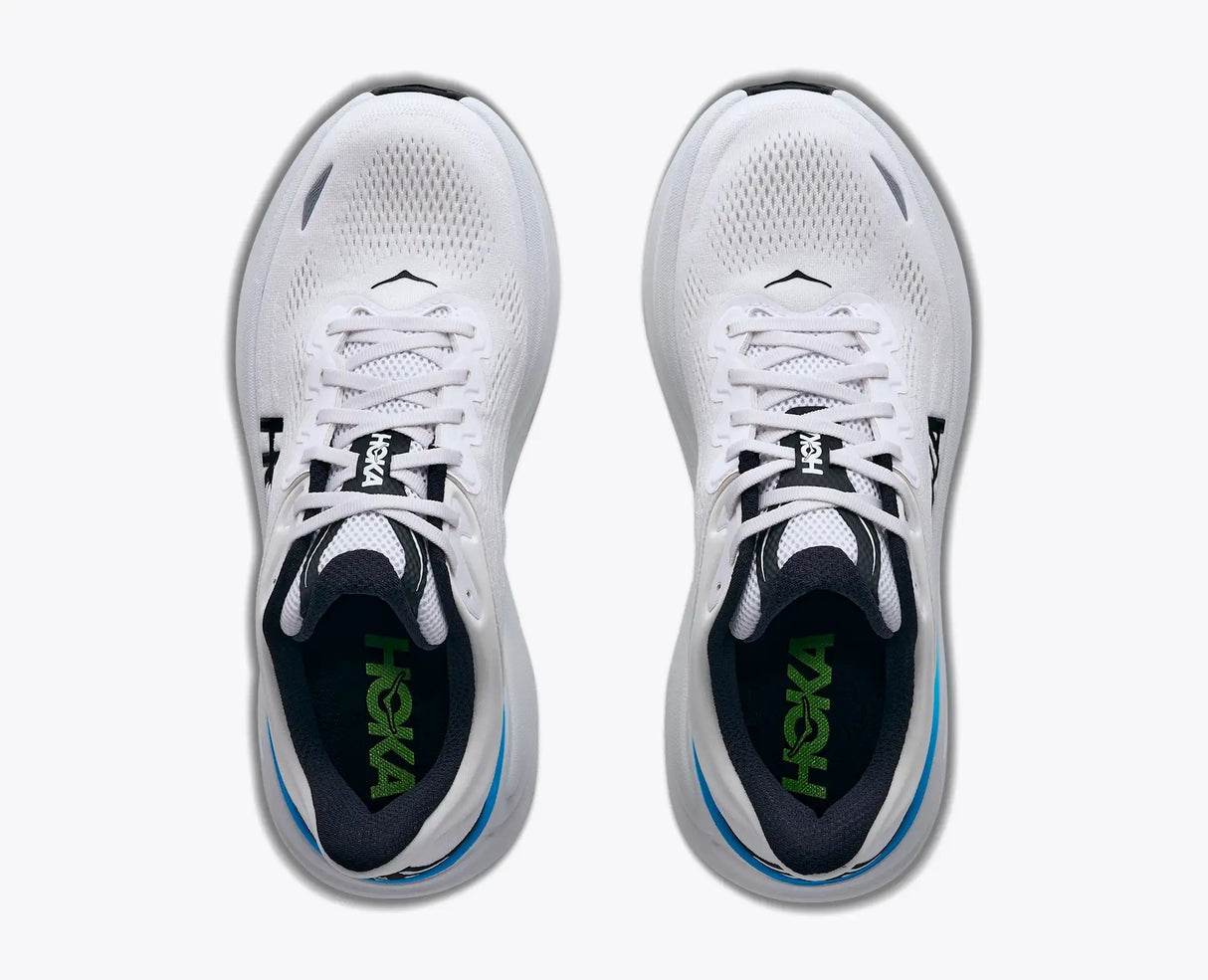 Buy HOKA Men Bondi 9 Wide - Frost / Black for running in Singapore - Running Lab SG
