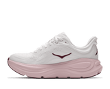 HOKA Women Bondi 9 Wide - White / Pink Opal