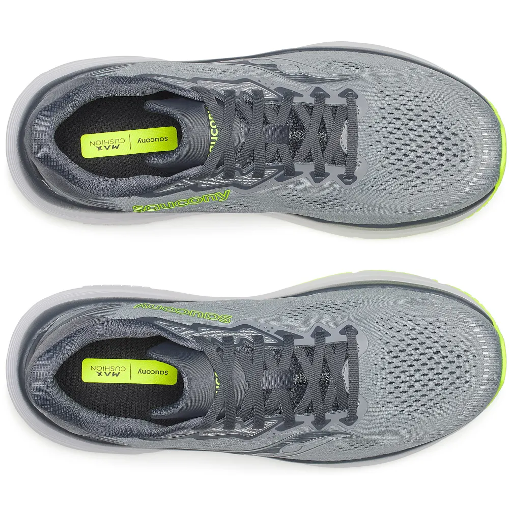 Saucony Men Guide 19 Wide - Fossil / Shadow