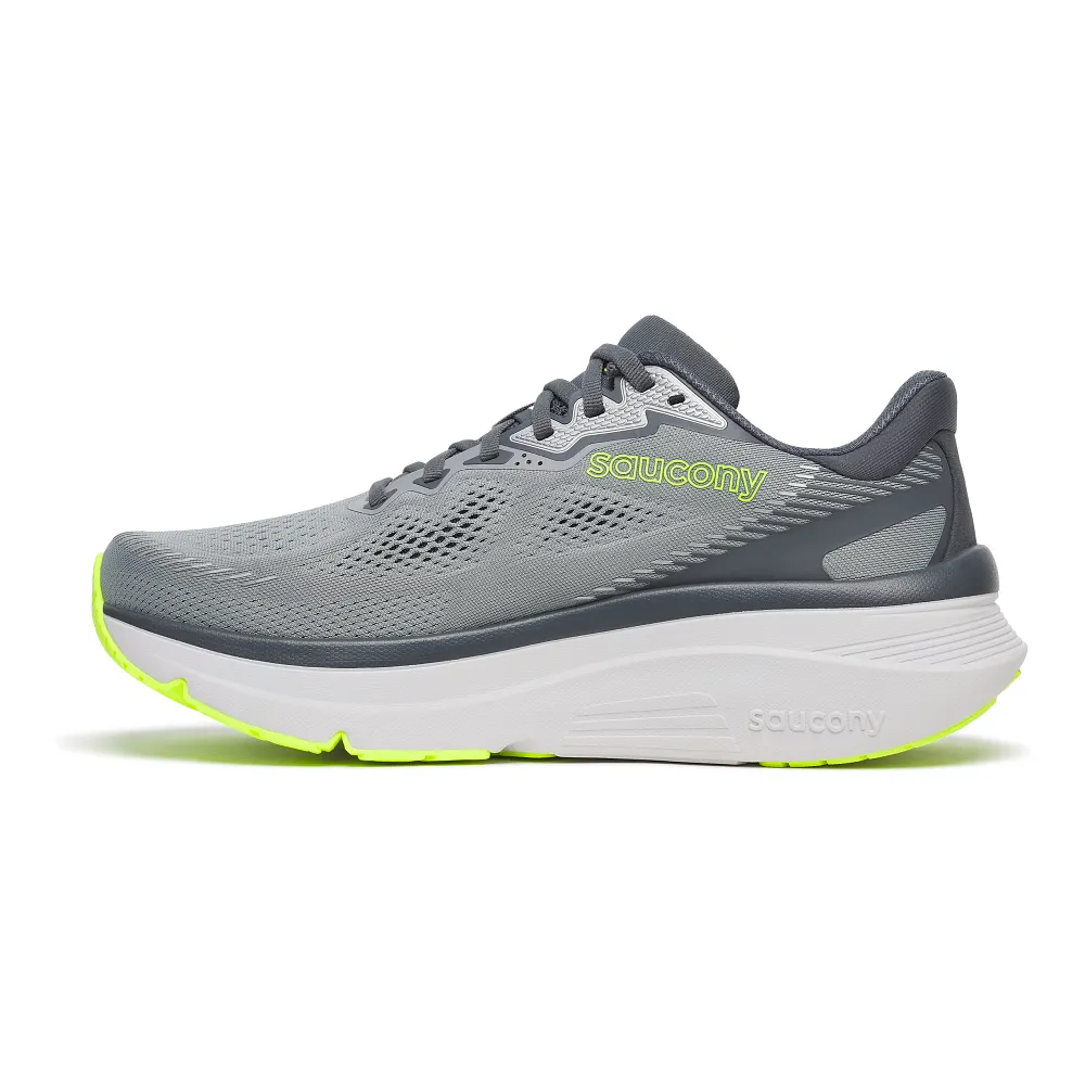 Saucony Men Guide 19 Wide - Fossil / Shadow