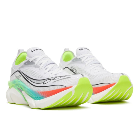 Buy Saucony Unisex Endorphin Elite 3 - White / Multi for running in Singapore - Running Lab SG