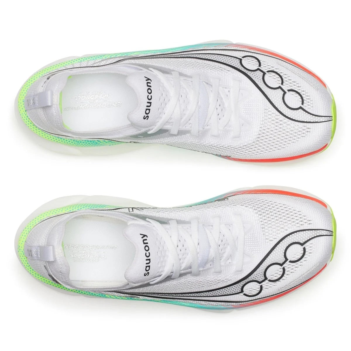 Buy Saucony Unisex Endorphin Elite 3 - White / Multi for running in Singapore - Running Lab SG