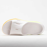 HOKA Unisex Ora Recovery Slide 3 - White / Neon Yuzu