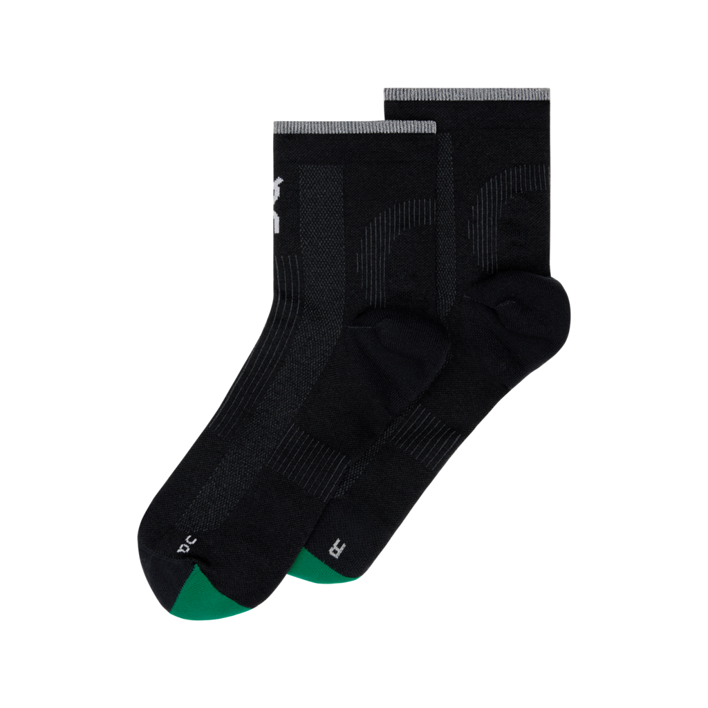 Buy On Unisex Elite Run Sock Mid - Black for running in Singapore - Running Lab SG