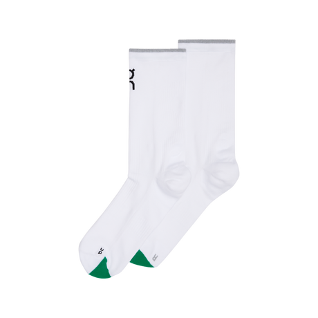 Buy On Unisex Elite Run Sock High - White / Ivory for running in Singapore - Running Lab SG