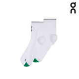 Buy On Unisex Elite Run Sock Mid - White / Ivory for running in Singapore - Running Lab SG