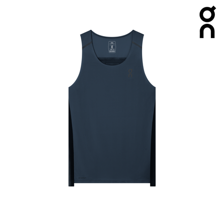 Buy On Men Performance Tank - Navy / Black for running in Singapore - Running Lab SG