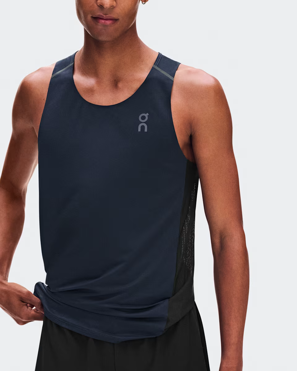 On Men Performance Tank - Navy / Black