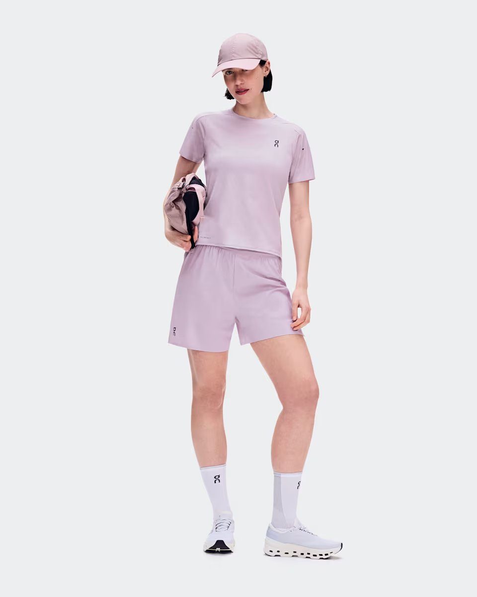 On Women Performance-T - Foxglove / Orchid