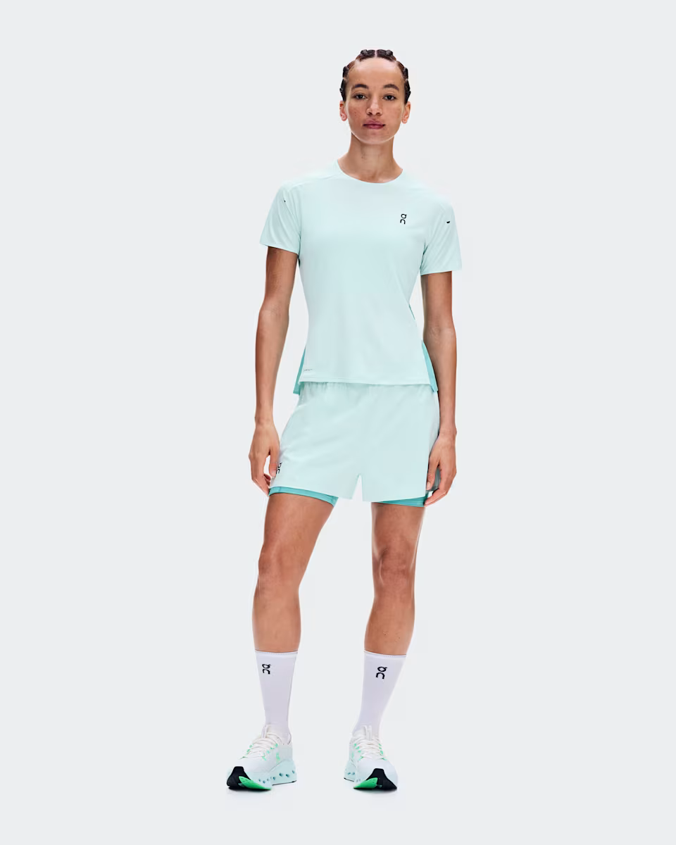 On Women Performance-T - Flurry / Aquamarine