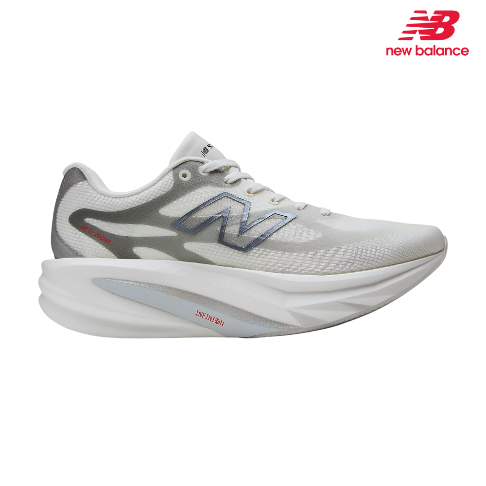 New Balance Women SuperComp Rebel - Sea Salt / Neo Flame