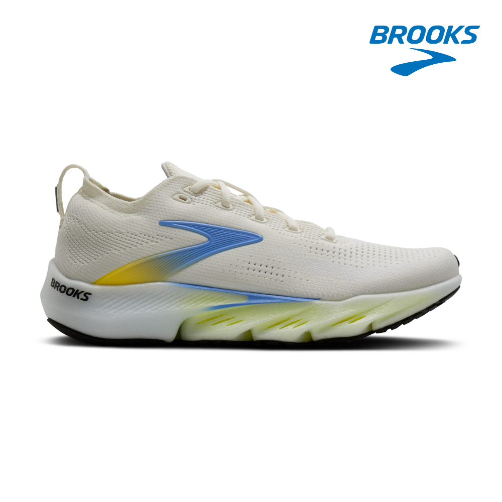 Brooks Men Glycerin Flex - White / Cyber Yellow / Nightlife