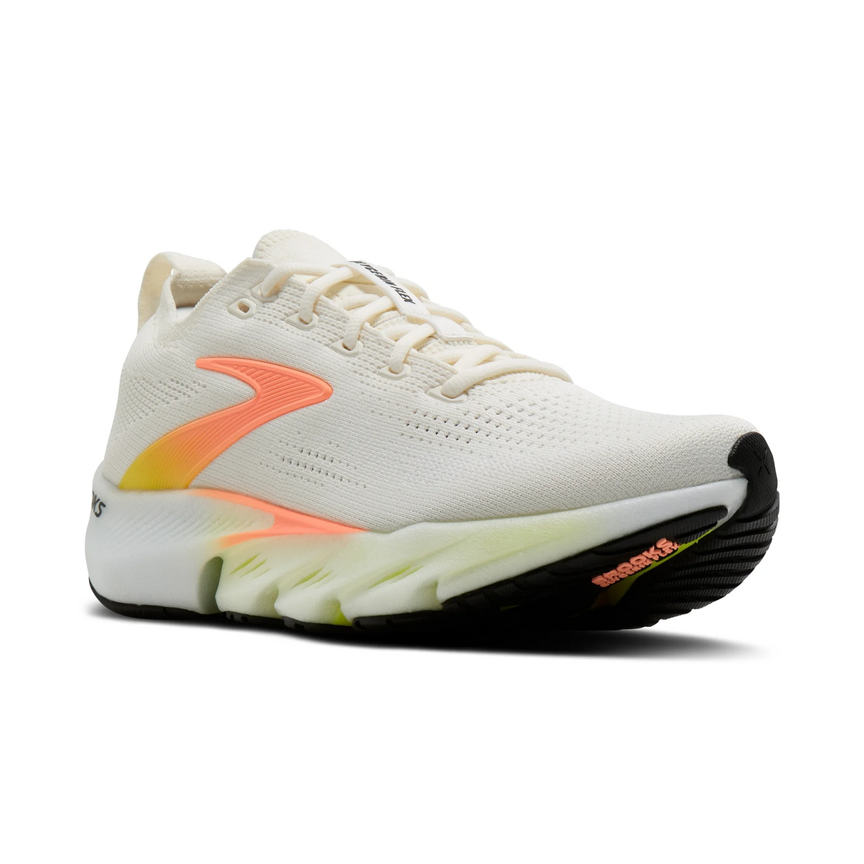 Brooks Women Glycerin Flex - White / Peach / Nightlife
