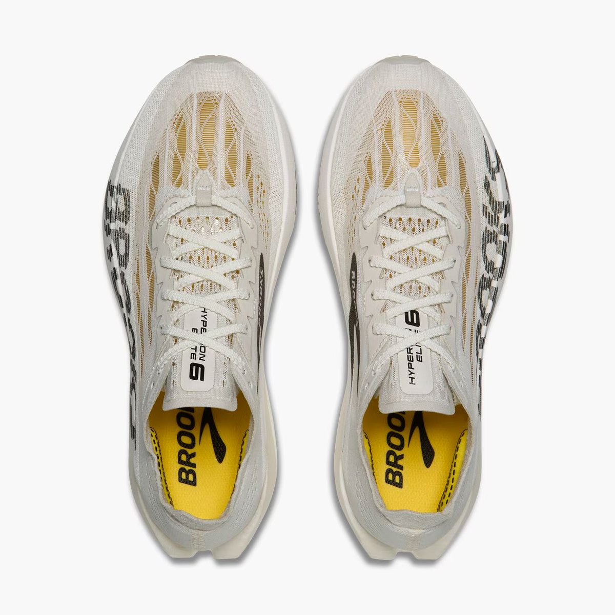 Brooks Unisex Hyperion Elite 6 - Vaporous Grey / Yellow / Black