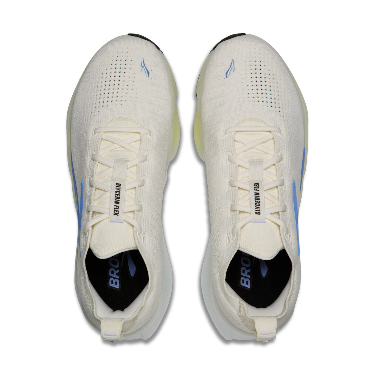 Brooks Men Glycerin Flex - White / Cyber Yellow / Nightlife