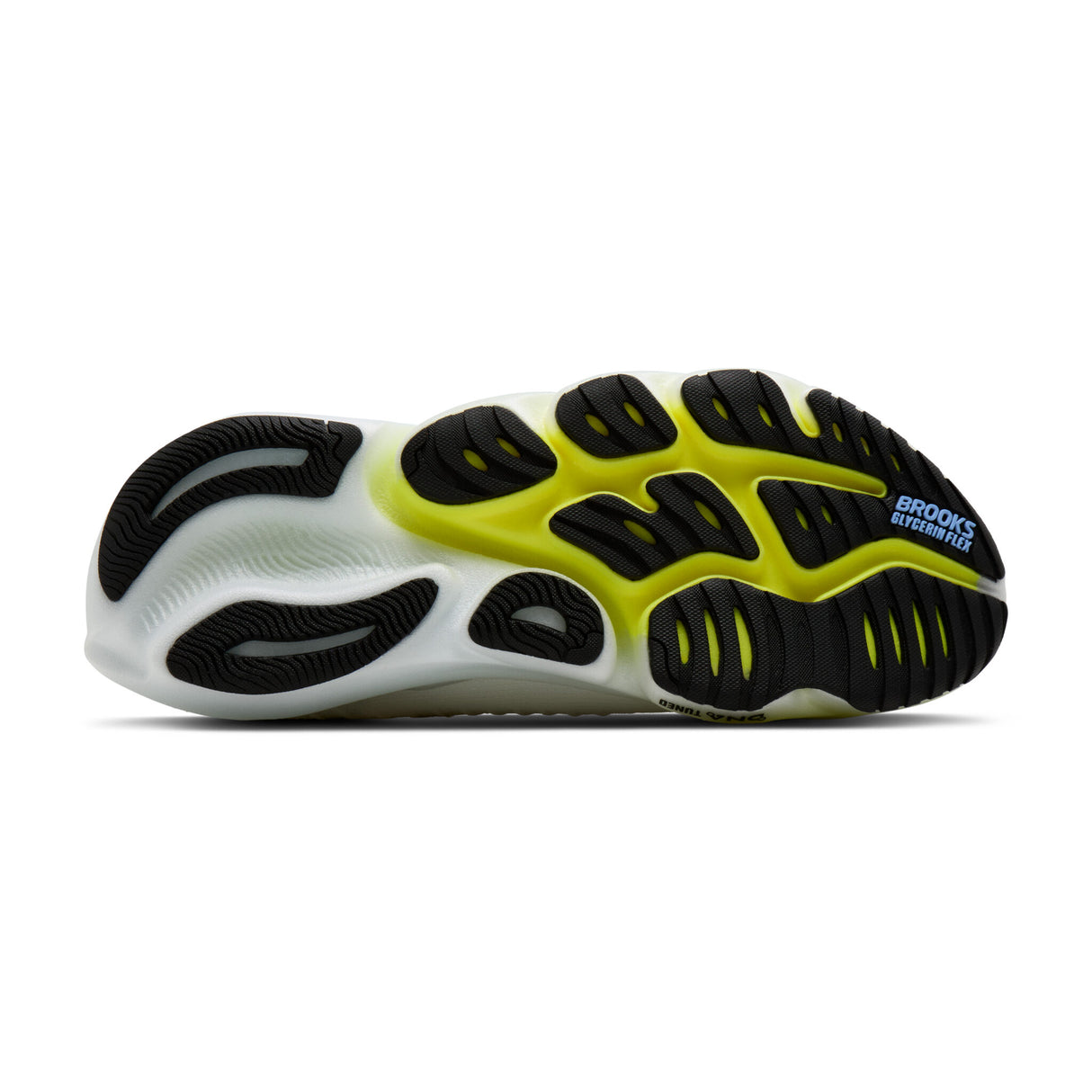Brooks Men Glycerin Flex - White / Cyber Yellow / Nightlife