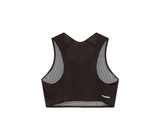 SOAR Women Crop Vest - Black