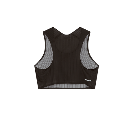 SOAR Women Crop Vest - Black