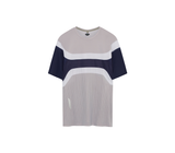 SOAR Men Hot Weather T - Grey / Navy Stripe