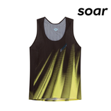 SOAR Women Race Vest - Black / Yellow Stripe