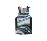 SOAR Men Race Vest - Dark Dot Stripe