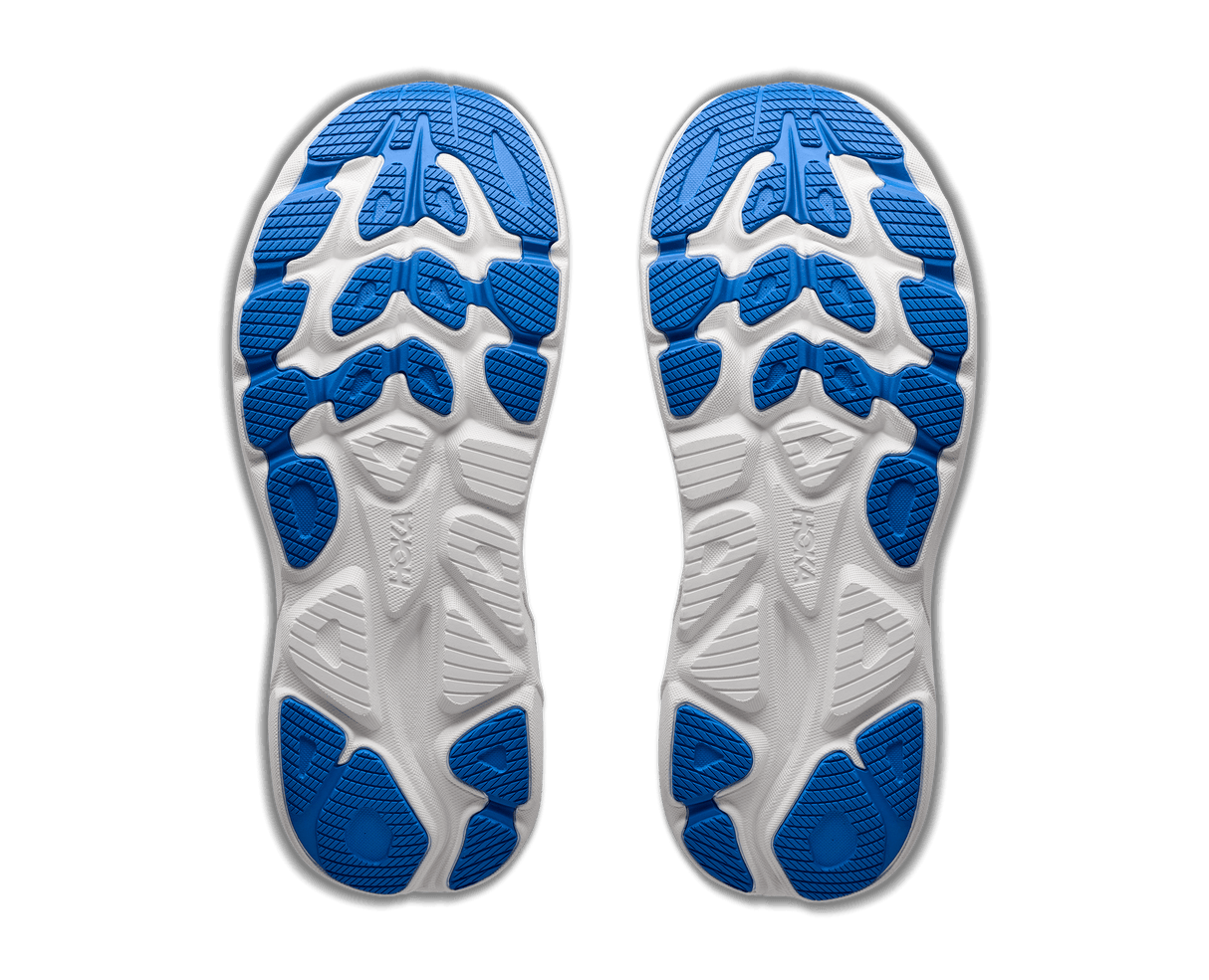 HOKA Women Clifton 11 Wide - Frost / Glimmering Blue