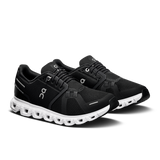On Women Cloud 6 Wide - Black / White