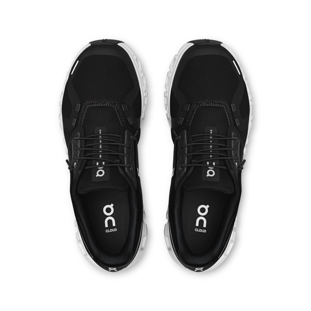 On Women Cloud 6 Wide - Black / White