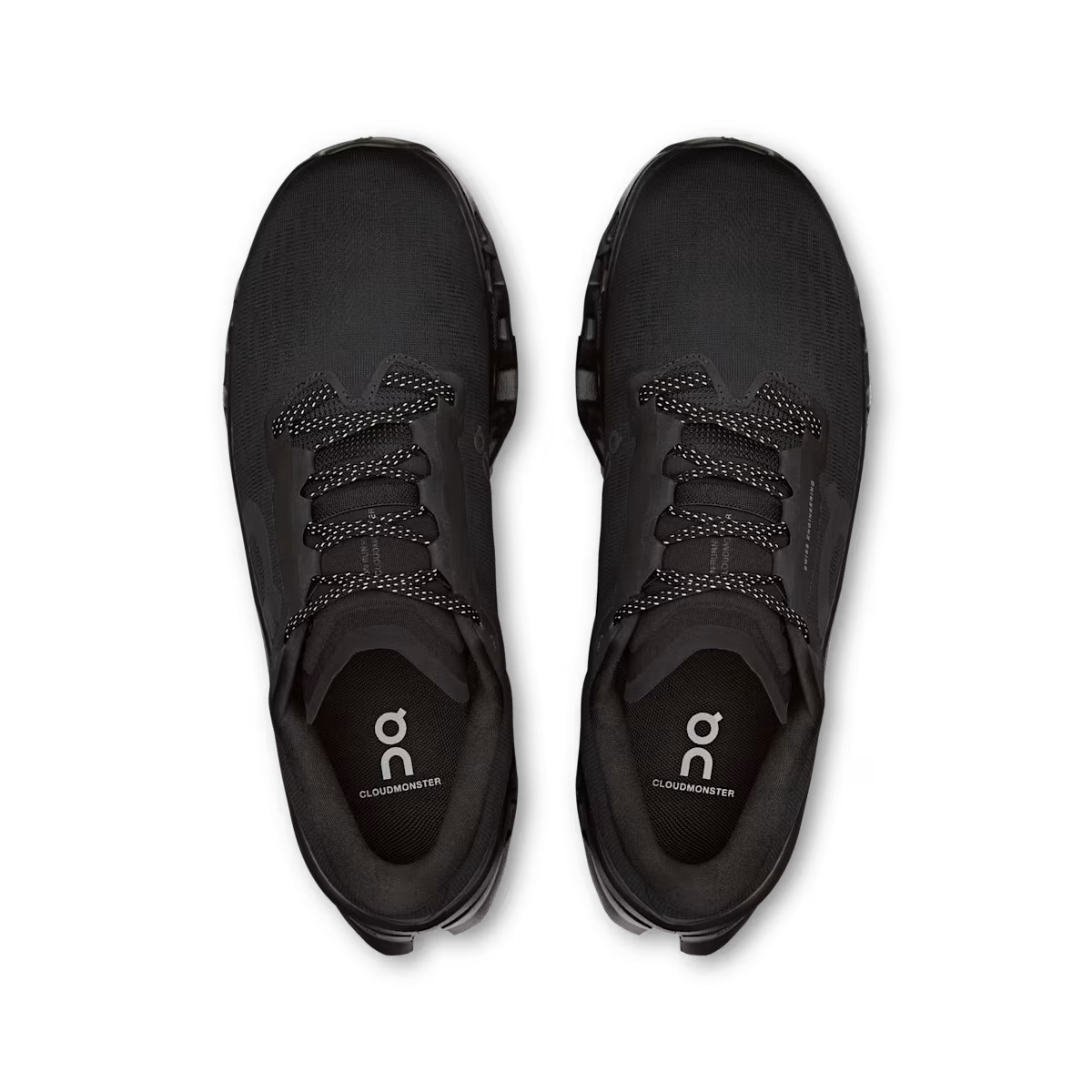On Men Cloudmonster 3 Wide - Black / Black